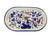 A set of oval vintage hand-painted stackable dishes by Mario Sambuco. Mario Sambuco established his eponymous brand at the...