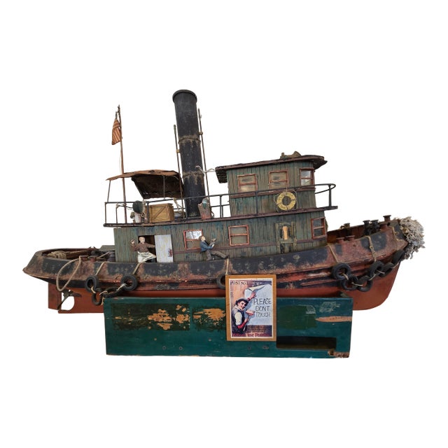 Late 20th Century Large Model Tug Boat 'Splendor' For Sale