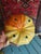 Mid-Century Modern Vintage Ceramic Pumpkin Tureen With Ladle For Sale - Image 3 of 6