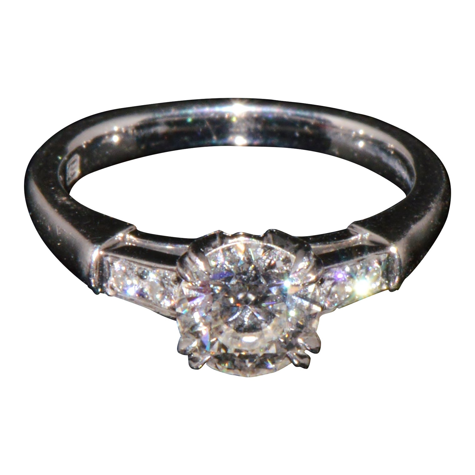 Genuine Harry Winston Gia Certified F vs Diamond Tryst