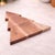 Contemporary Wood Christmas Tree Divided Serving Tray 16"L For Sale - Image 3 of 4