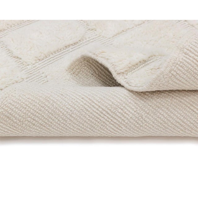 Textile Hand-Knotted Wool Premium Rug by Azele Studio For Sale - Image 7 of 10