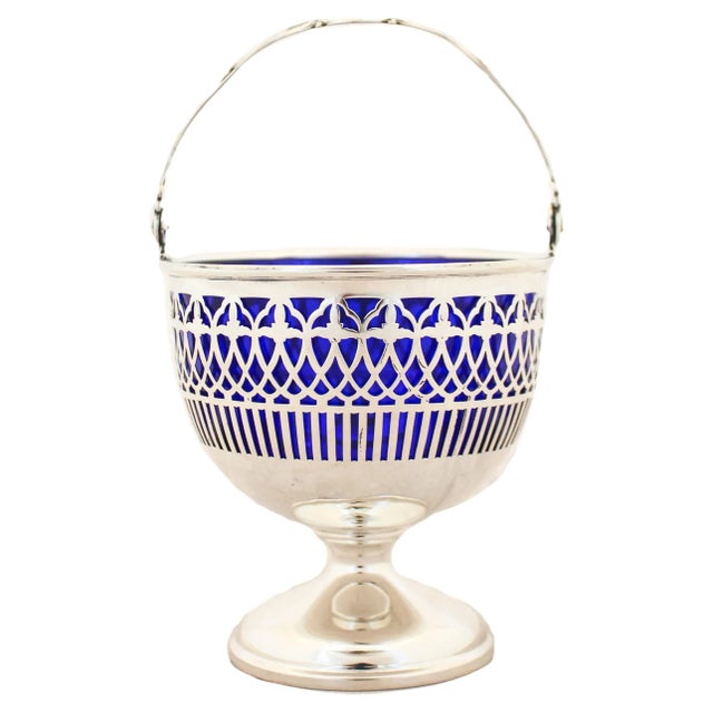 Metal 1930s Sterling Silver Bonbonniere For Sale - Image 7 of 7