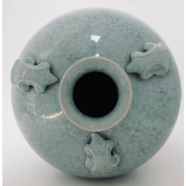 Large Chinese Celadon Vase For Sale - Image 4 of 5