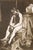 "Reflecting Thoughts About Remembering" - Monoprint on Paper Sepia colored monoprint of a male figure "reflecting and...