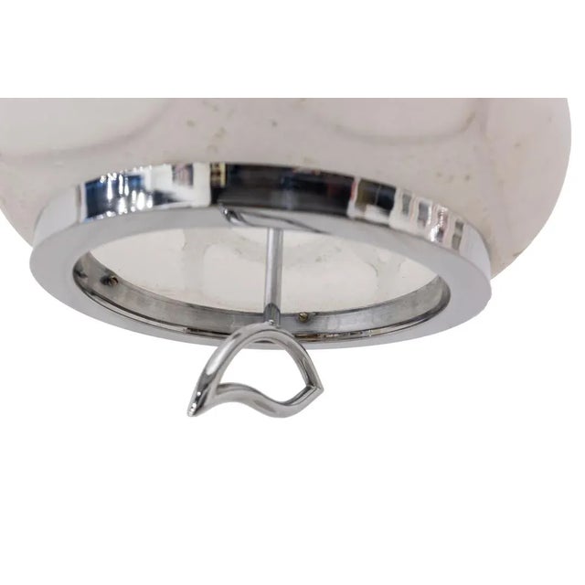 Mid-Century Modern Vintage Pulley Pendant Lamp, 1970s For Sale - Image 3 of 7