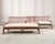 A finely crafted pair of Chinese export Ming Dynasty-style hardwood sofa benches crafted in the manner and style of...