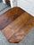 Vintage Federal Revival Wood Pedestal Side Table With Traditional Carved Details For Sale - Image 11 of 12