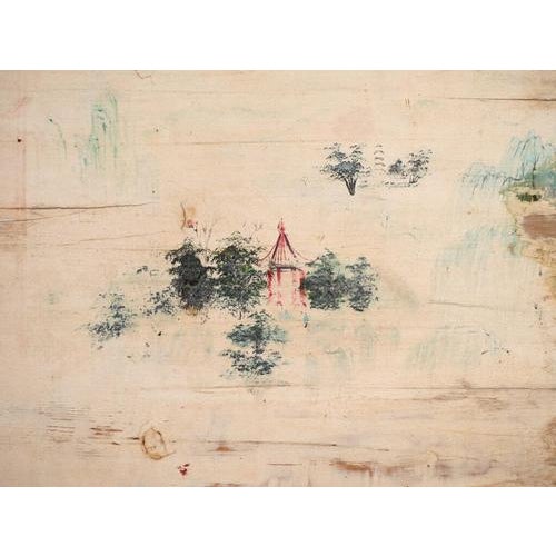 Antique Sideboard in Painted Elm, China, 1900 For Sale - Image 8 of 14