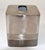 Mid-Century Modern Vintage Stainless Steel Triune Boutique Box Paper Tissue Holder For Sale - Image 3 of 12