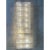2020s Contemporary Italian Luxury Brass Wall Sconce in Diamanted Murano Glass Flush Mount – Lot of 4 Pieces For Sale - Image 5 of 7