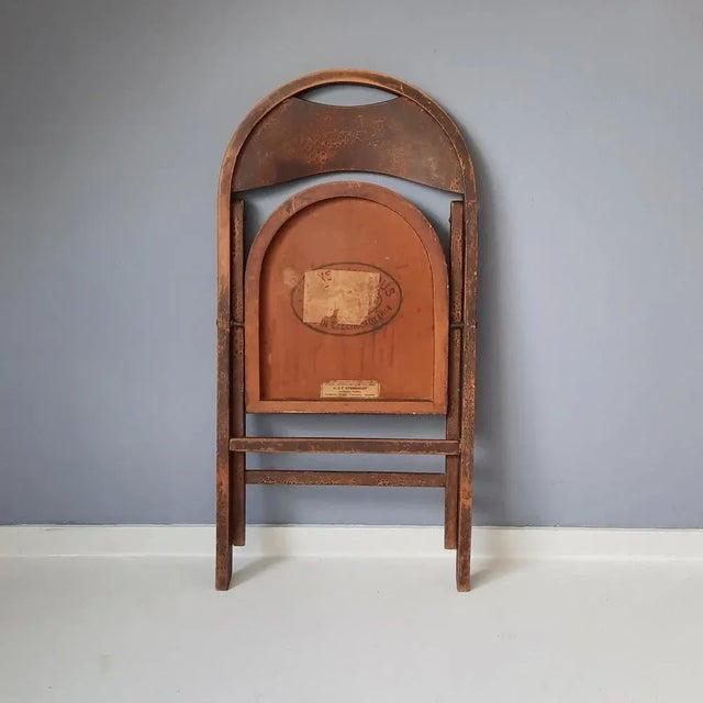 B751 Folding Chair from Thonet Mundus, 1930s For Sale - Image 13 of 15