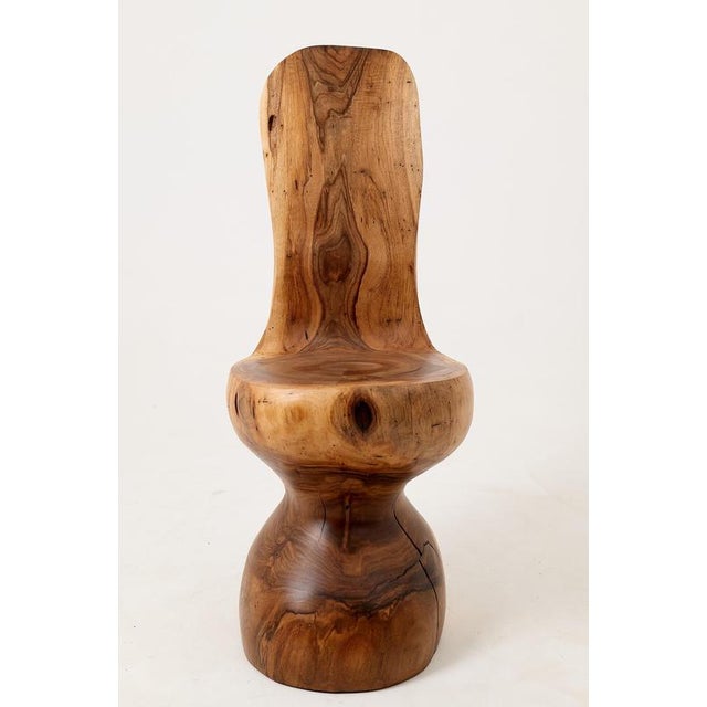 Chair in Walnut Wood by Logniture For Sale - Image 18 of 18