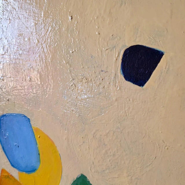 2020s "Happy Baby" Contemporary Abstract Oil Painting by Lynn Christian For Sale - Image 5 of 7