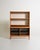 Vintage Oak Bookcase with Shutter Doors, 1960s For Sale - Image 4 of 10