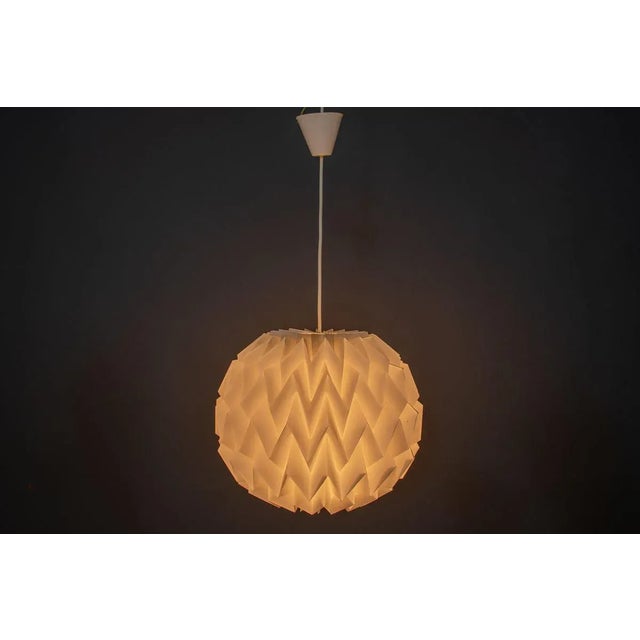 Le Klint Danish Ceiling Lamp by Kaare Klint for Le Klint, 1980s For Sale - Image 4 of 7