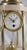 Metal Antique 19th Century Louis XVI Style French Boudoir Clock in the Form of Rotunda For Sale - Image 7 of 10