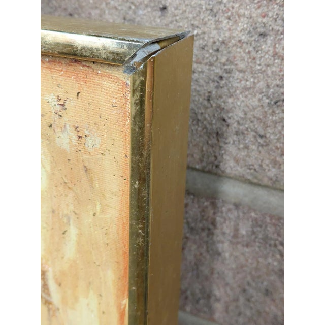 Framed Signed "Impression of Autumn" Artwork by G. Cromer For Sale - Image 9 of 12