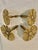 Hollywood Regency Late 20th Century Andrea by Sadek Hollywood Regency Brass Rosette Style Curtain Tiebacks - A Set of 4 For Sale - Image 3 of 8