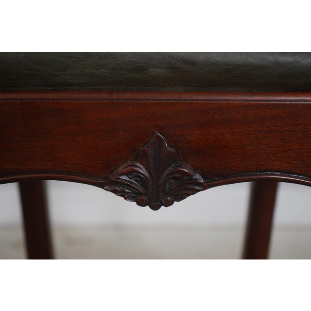 Set of 8 Henredon Mahogany Dining Chairs For Sale - Image 15 of 18