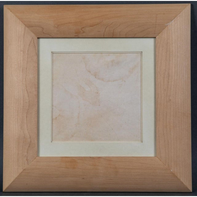 Jean Cocteau, Tablecloth from the Palais-Royal Restaurant Series, 1947, Paper Artwork, Framed For Sale