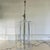 Van Teal style lucite table lamp. This piece has 4 boomerang style pieces connecting the top and bottom bases. Very thick,...