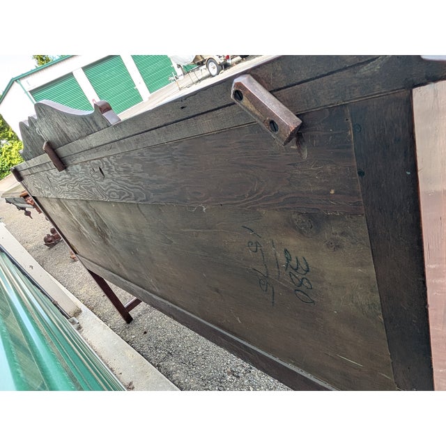 Vintage Early 20th Century Jacobean Style Walnut Sideboard Buffet Credenza For Sale - Image 4 of 12