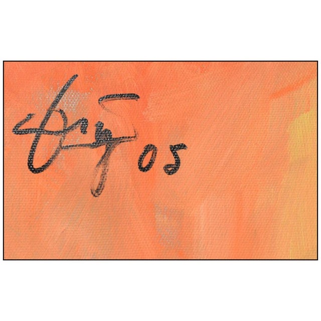 Figurative Blooming Serenity, Nguyen Dinh Dung For Sale - Image 3 of 4