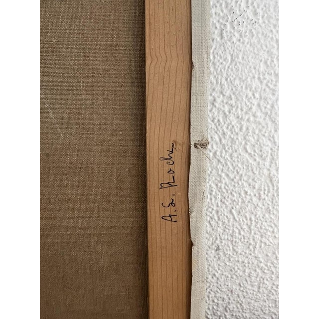 Alexis Louis Roche, Chemin sous-bois, Oil on Canvas For Sale - Image 10 of 11