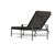 Not Yet Made - Made To Order Brown Jordan Venetian Adjustable Chaise Lounge, Textured Pewter frame with Fusion Charcoal fabric For Sale - Image 5 of 11