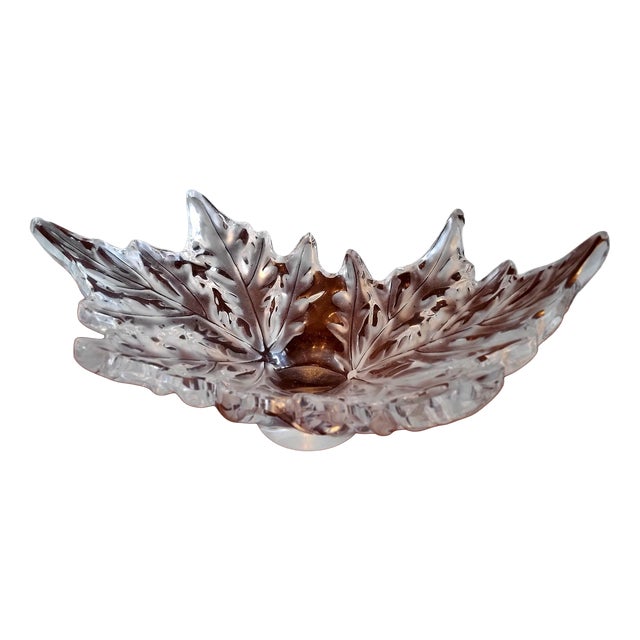 Champs-Élysées Centre Piece Bowl from Lalique For Sale