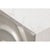 White Contemporary Carved Credenza - White Oak with Silver Leaf Doors For Sale - Image 8 of 13