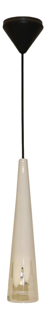 1980s Modern Itre Pendant Lamp White