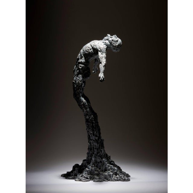 Ian Edwards - The Calling - Original Signed Bronze Sculpure Dimensions: 120 x 55 x 55 cm Edition of 12 Edwards’ practice...