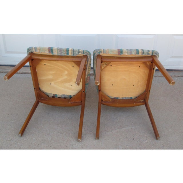 2 Vintage Danish Modern Teak Dining Chairs Attributed to Preben Schou For Sale - Image 9 of 18