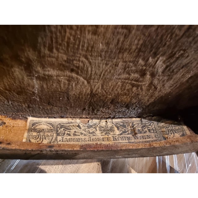 Bentwood Café Chairs from Jacob & Josef Kohn, Vienna, Austria, 1900s, Set of 2 For Sale - Image 11 of 15