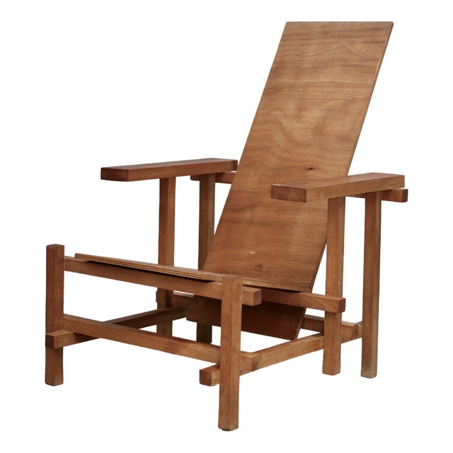 Armchair in the style of Gerrit Rietveld, 1970s For Sale