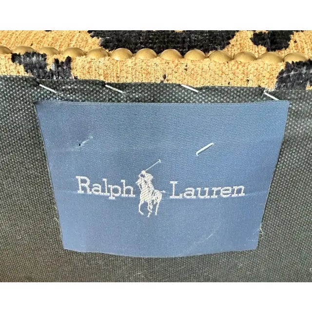 Ralph Lauren High Back Tiger Dining Accent Chair For Sale - Image 11 of 11