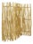 Decorative Wood Branches 3-Panel Room Divider For Sale