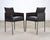 Set of Twelve Karl Friedrich Forster Texas Leather Dining Armchairs For Sale - Image 9 of 18