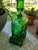 1960s Italian Emerald Green Glass Car Decanter For Sale - Image 6 of 8