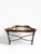 Maitland - Smith Maitland-Smith Attributed Leather and Steel Coffee Table For Sale - Image 4 of 13