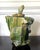 Modern Large Japanese Ceramic Oribe Sculptural Vessel by Shigemasa Higashida For Sale - Image 3 of 18