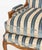 Louis XV Style Velvet Upholstered Bergeres, Pair For Sale - Image 4 of 5