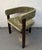 Mid-Century Modern Walnut Chair With Plush Green Upholstery For Sale In New York - Image 6 of 13