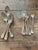 Vintage Christofle silver plate flatware, 6 spoons and 6 knives. MR monogram on each, all marked Christofle (see last...