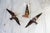 Vintage Artesian Made Brutalist Copper Birds in Flight Wall Hangings S/3 For Sale In Milwaukee - Image 6 of 9