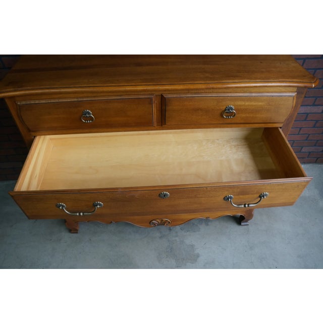 2000 - 2009 Ethan Allen Country French Tall Dresser For Sale - Image 5 of 6