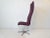 Purple Mid-Century Modern Denmark Arne Jacobsen Swiveling Oxford Dining Chairs For Sale - Image 8 of 13