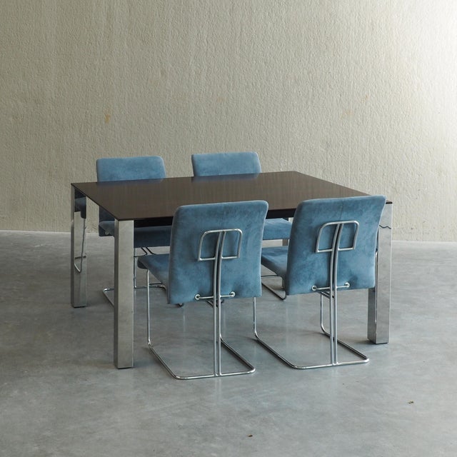 Dining Set by Saporiti Italia, 1970s, Set of 5 For Sale - Image 14 of 14